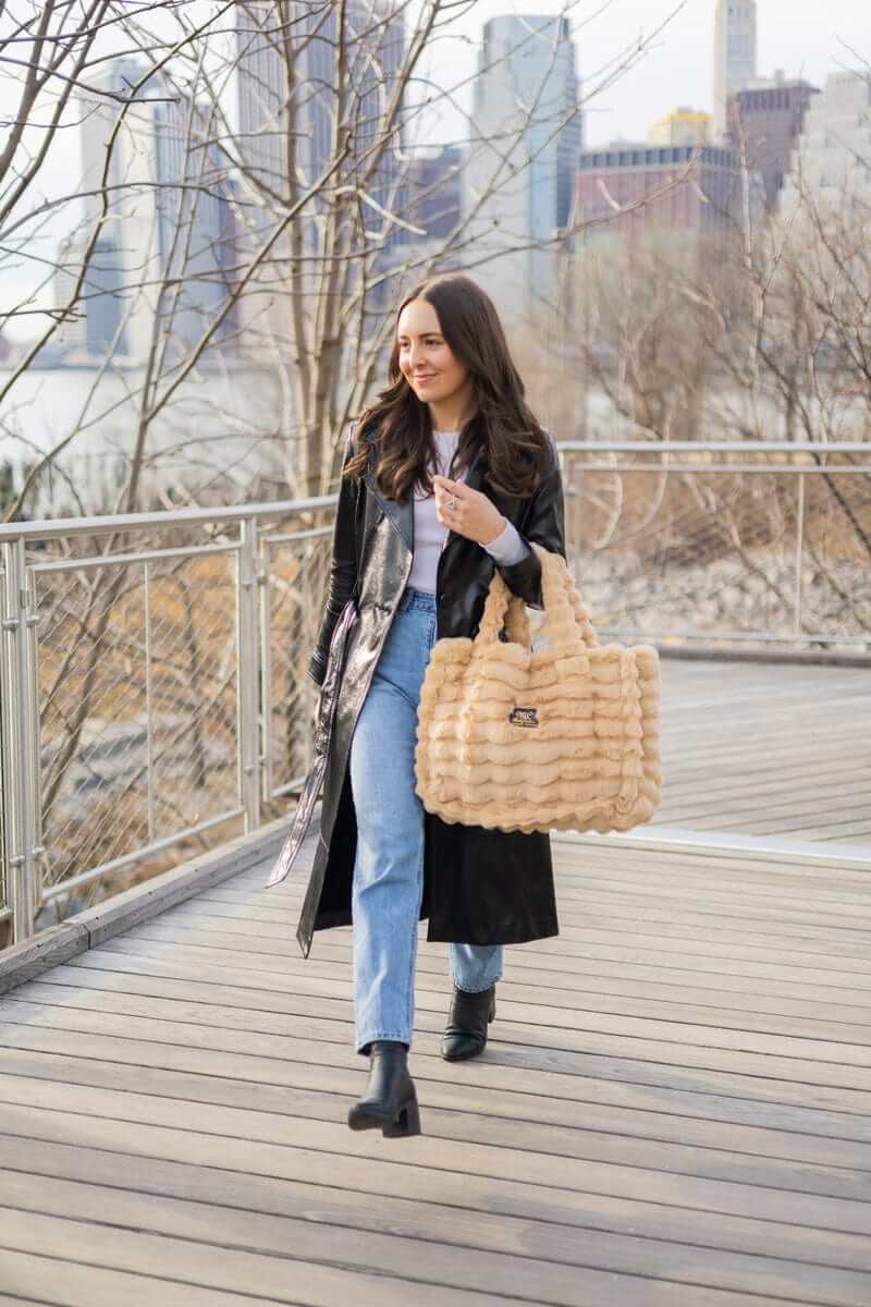 Annie Bag - Ripple Ecru - Image 3