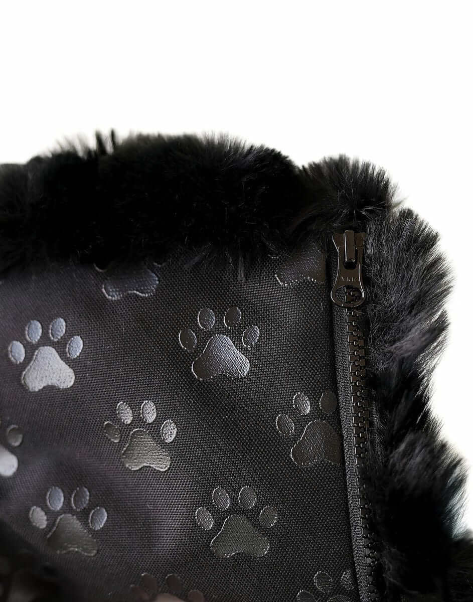 Black Crinkle Pet Crate Pad - Image 5