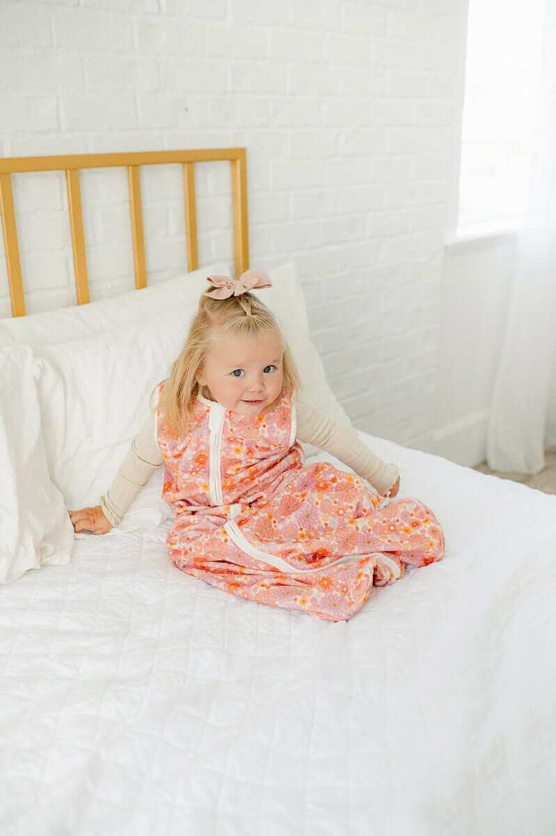 Boho Floral Wearable Minky Blanket - Image 7