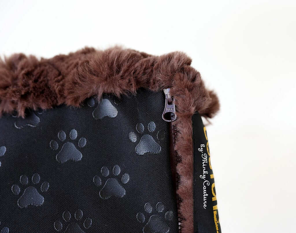 Brown Plume Pet Crate Pad COVER ONLY - Image 4