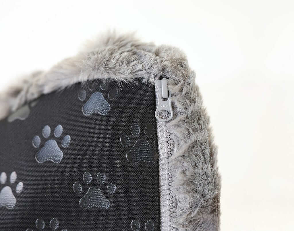Charcoal Plume Pet Crate Pad - Image 4