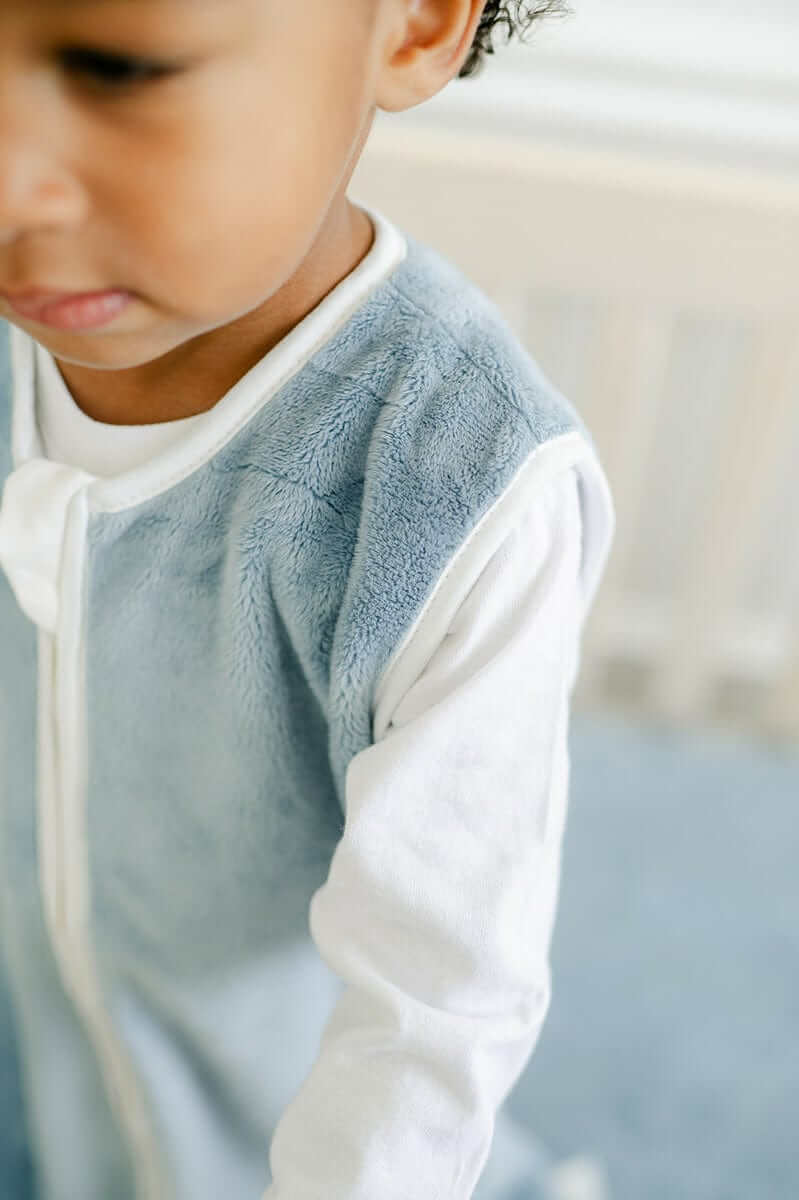 Denim Wearable Minky Blanket - Image 3