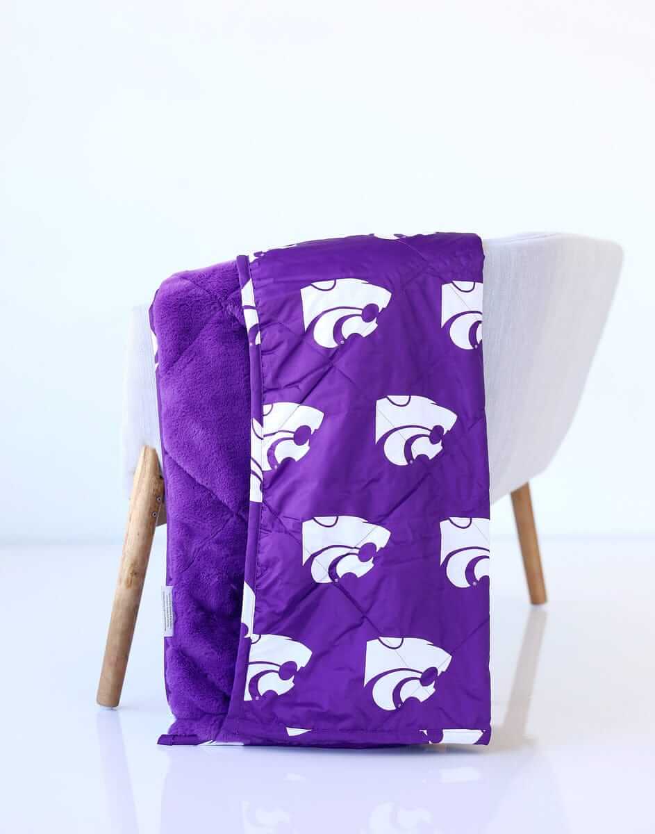 Kansas State Wildcats Hooded Stadium Everywhere Blanket