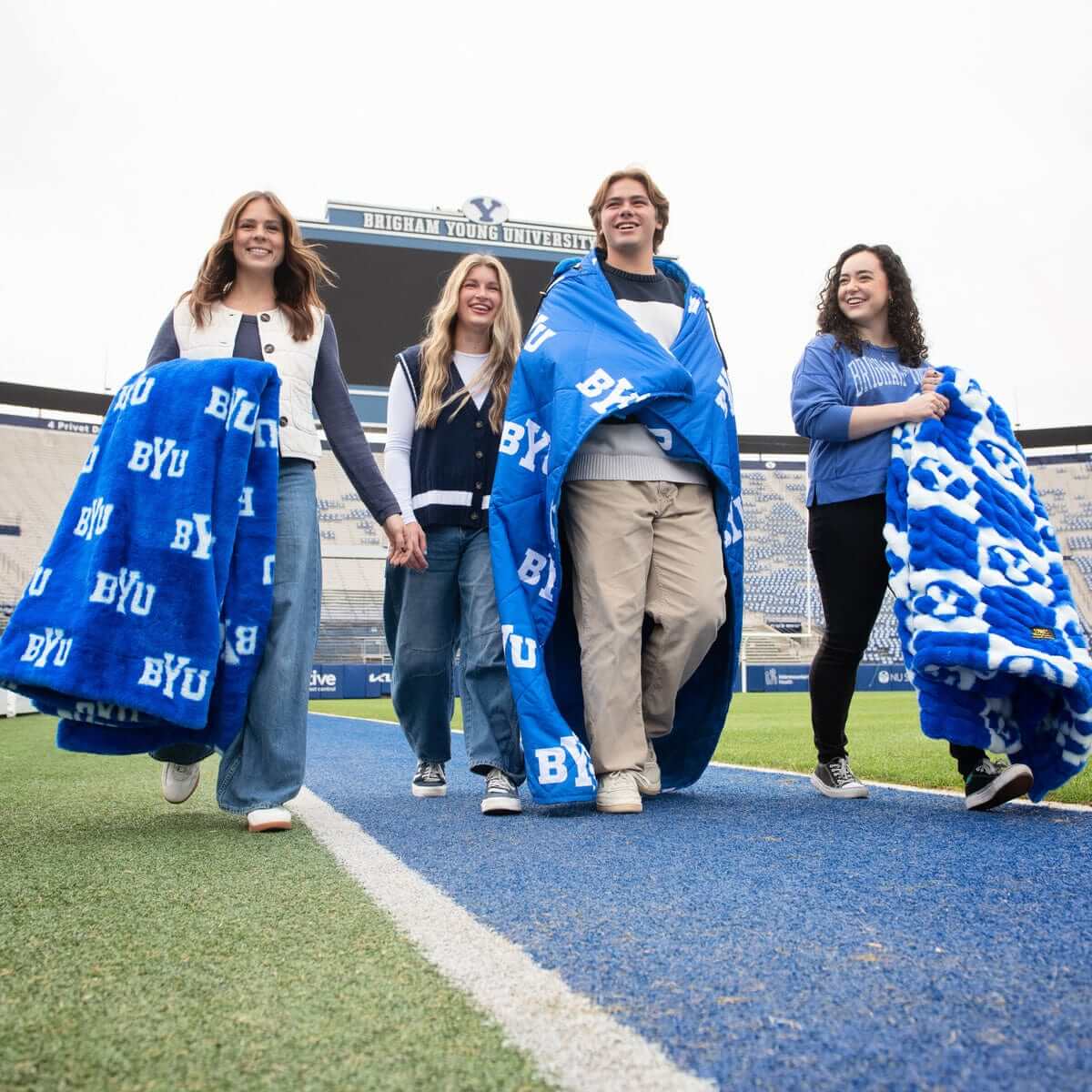 BYU Cougars Blanket - Lush - Image 5