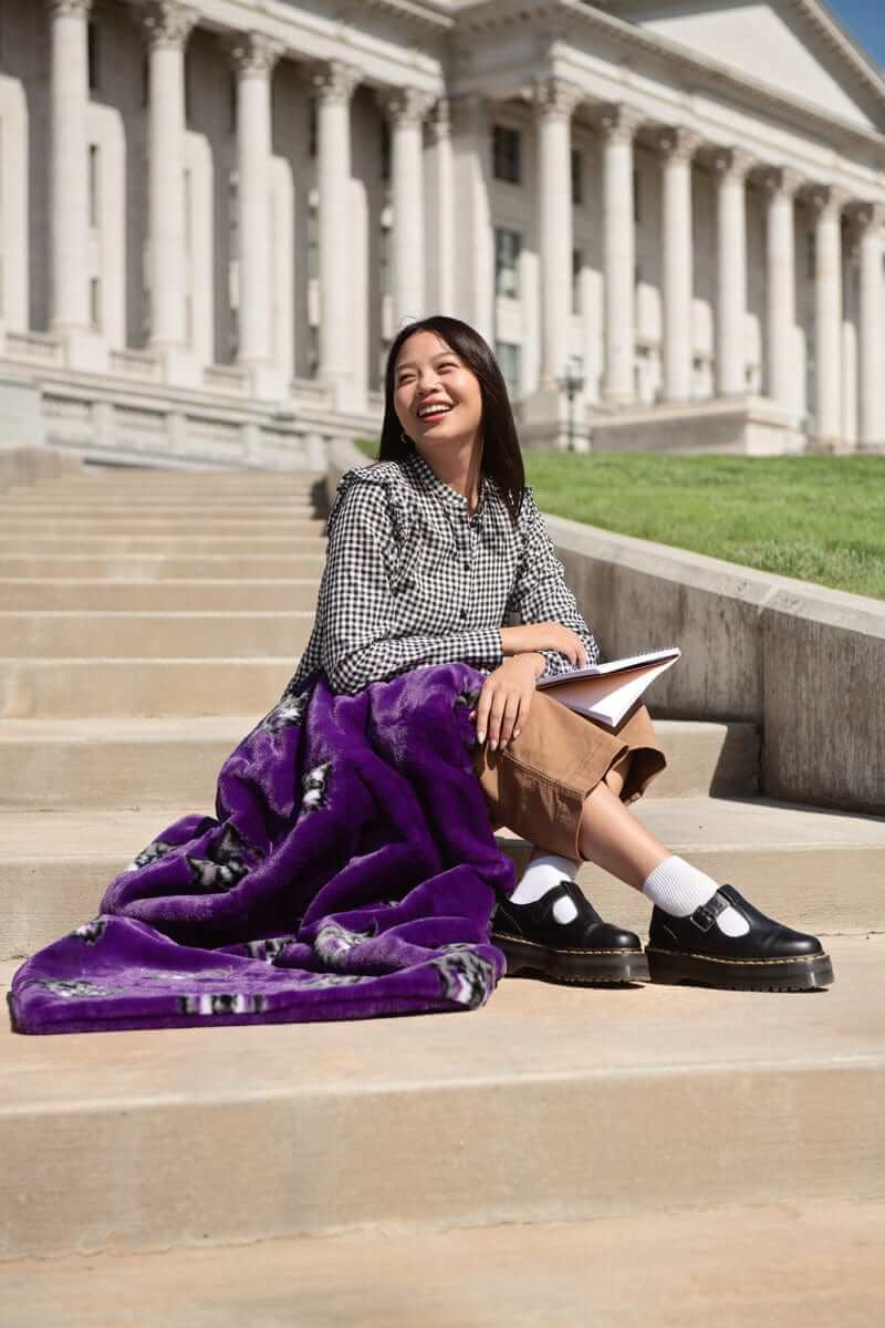 Weber State Wildcats Blanket - Lush - Image 4