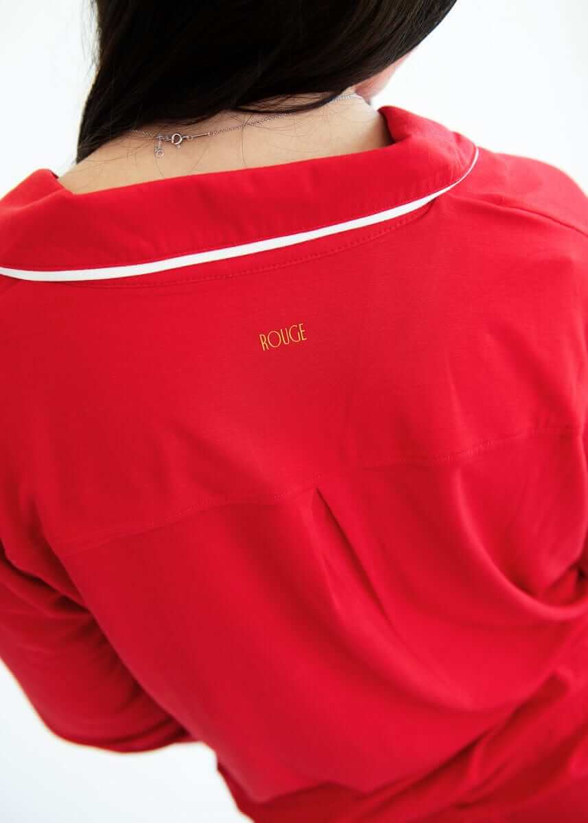 Middle of the Night Pajamas - Red - Image 5