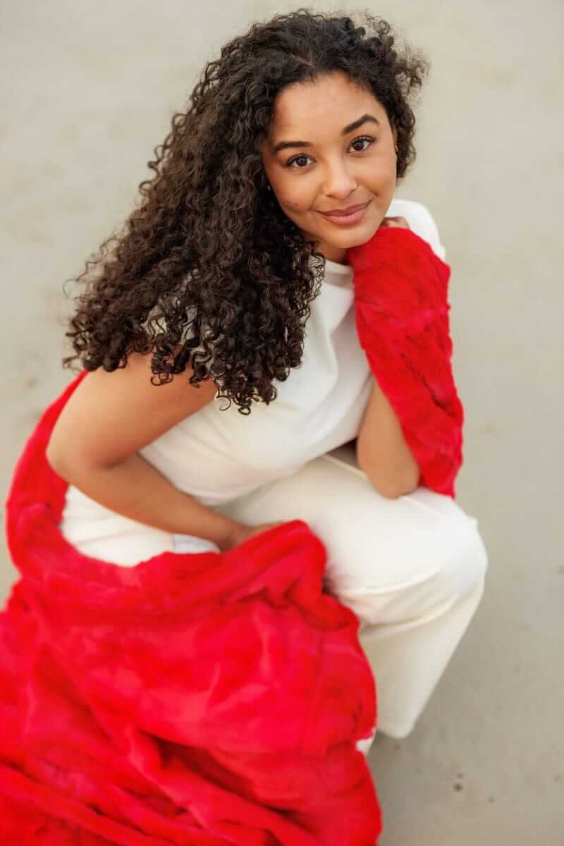 Sorbet Red Blanket - Image 3