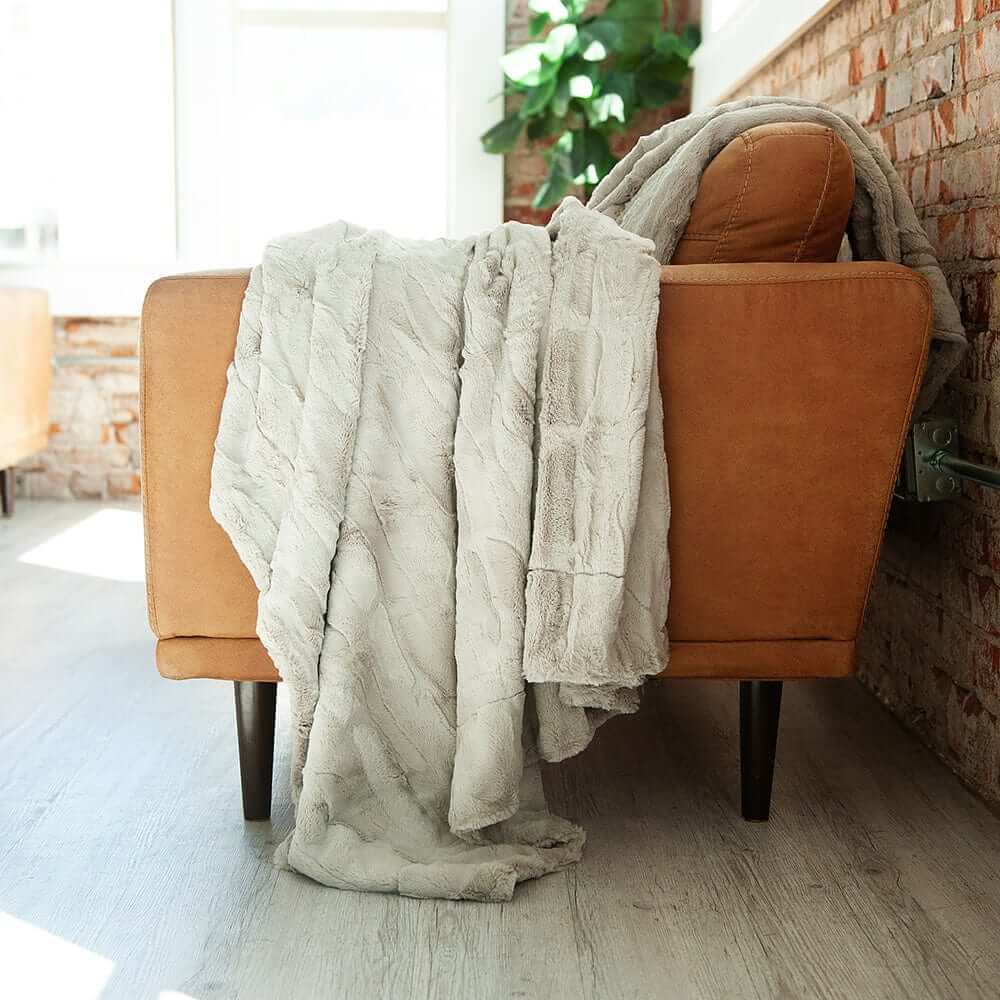 Sorbet Tranquil Dove Blanket - Image 6