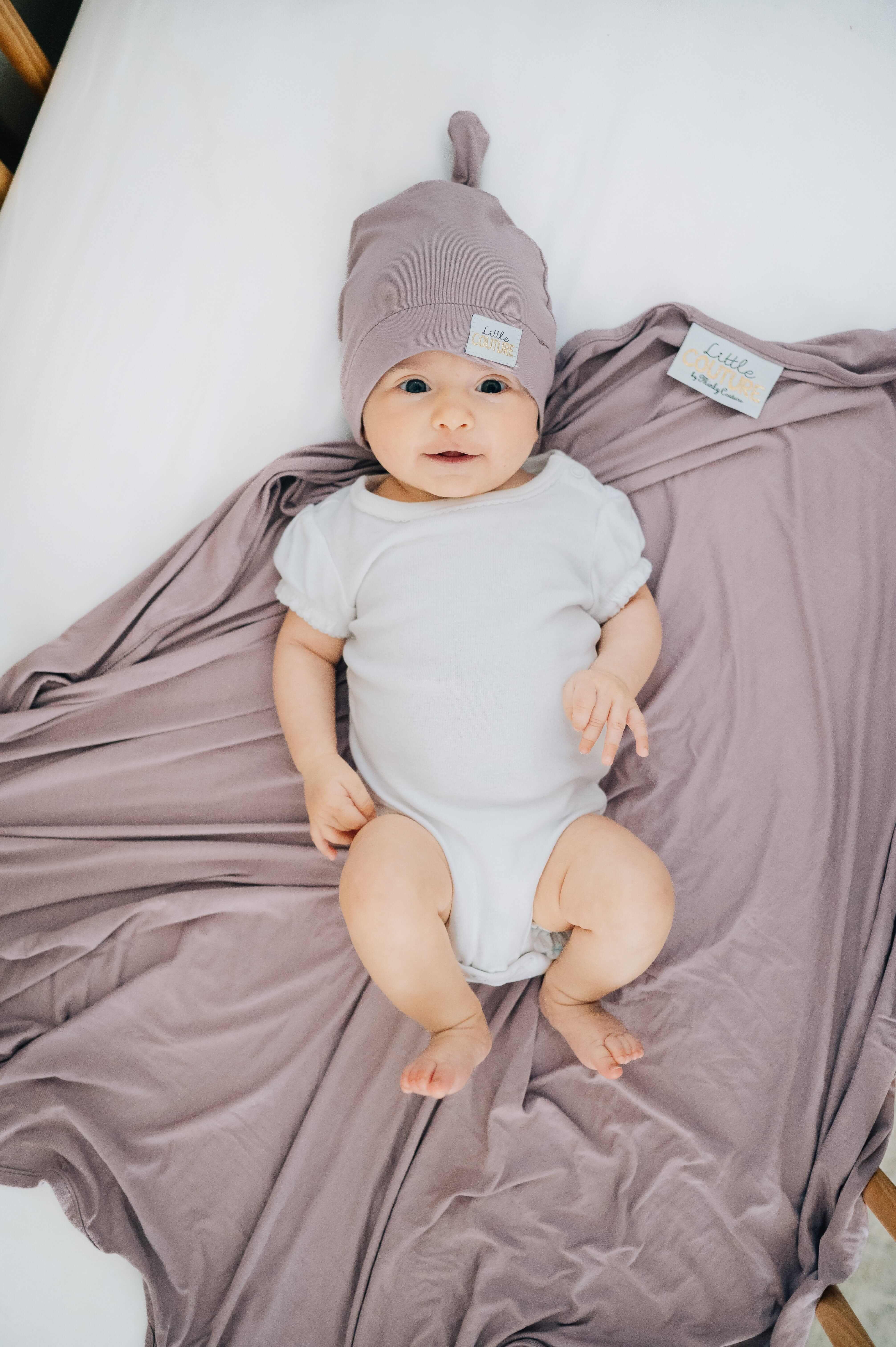 Swaddle and Hat - Blueberry Cheesecake - Image 3