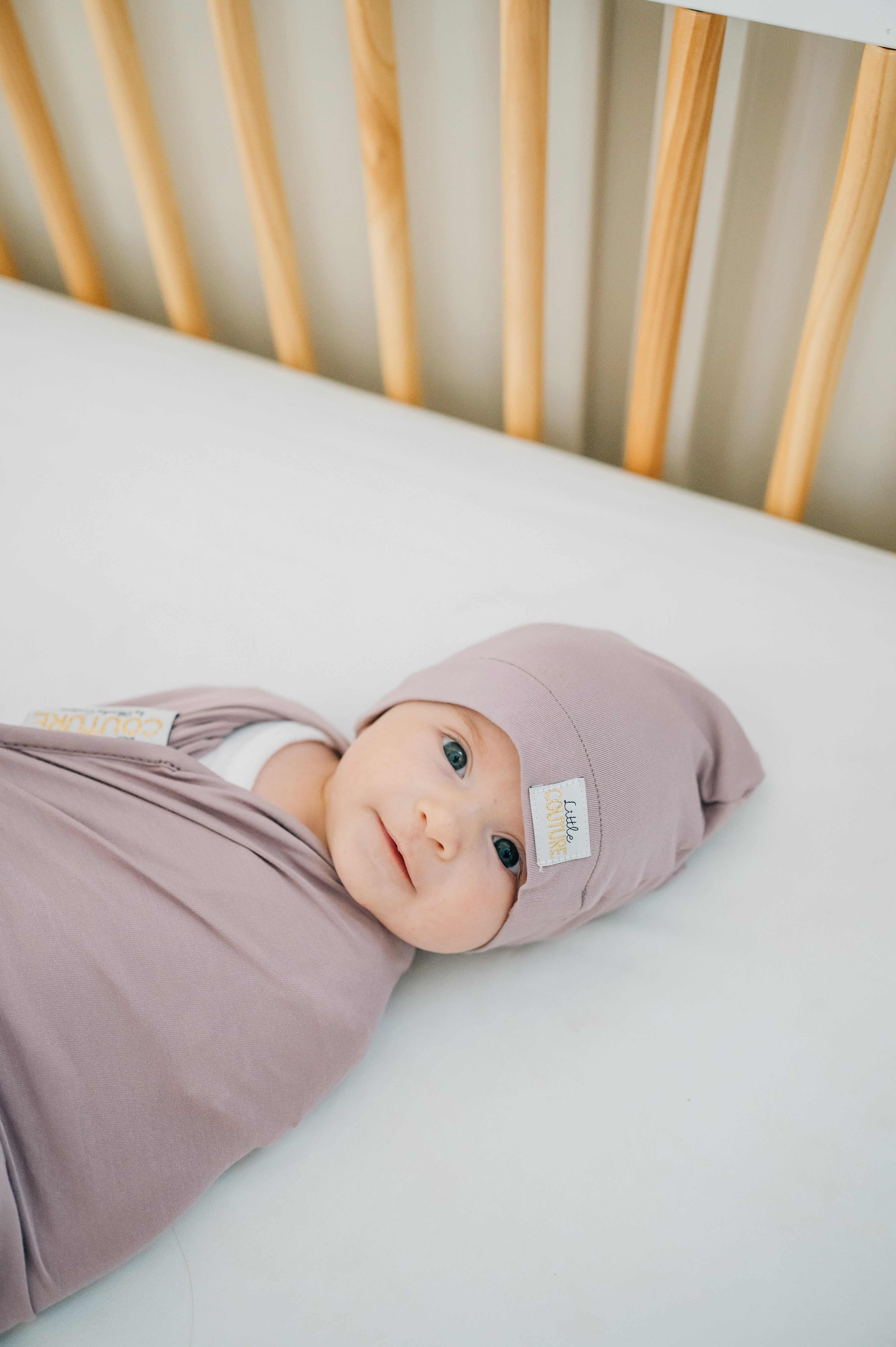 Swaddle and Hat - Blueberry Cheesecake - Image 5